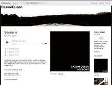 Tablet Screenshot of casinoqueen.bandcamp.com