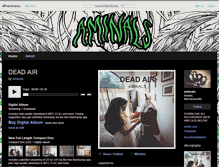 Tablet Screenshot of aminals.bandcamp.com