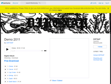 Tablet Screenshot of dirtnap.bandcamp.com