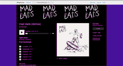 Desktop Screenshot of maddads.bandcamp.com