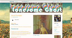 Desktop Screenshot of lonesomeghost.bandcamp.com