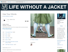 Tablet Screenshot of lifewithoutajacket.bandcamp.com