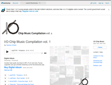 Tablet Screenshot of iochipmusic.bandcamp.com