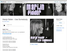Tablet Screenshot of marijnfidder.bandcamp.com