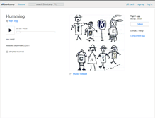 Tablet Screenshot of flightegg.bandcamp.com