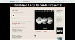 Desktop Screenshot of handsomeladyrecords.bandcamp.com