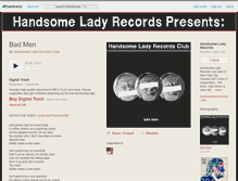 Tablet Screenshot of handsomeladyrecords.bandcamp.com