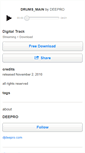 Mobile Screenshot of deepro.bandcamp.com