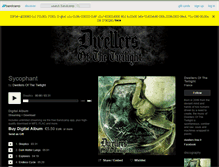 Tablet Screenshot of dwellersofthetwilight.bandcamp.com