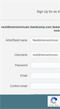Mobile Screenshot of nextdimensionmusic.bandcamp.com