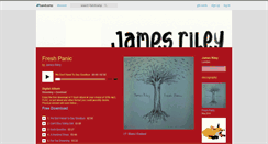 Desktop Screenshot of jamesriley.bandcamp.com