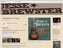 Tablet Screenshot of jessebrewster.bandcamp.com