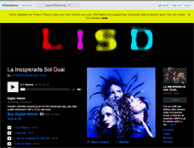 Tablet Screenshot of lainesperadasoldual.bandcamp.com