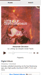 Mobile Screenshot of lettingup.bandcamp.com