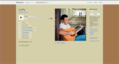Desktop Screenshot of mikegerardi.bandcamp.com