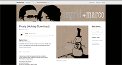 Desktop Screenshot of ingridandmarco.bandcamp.com