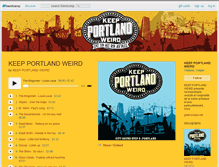 Tablet Screenshot of keepportlandweird.bandcamp.com