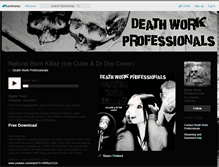 Tablet Screenshot of deathworkprofessionals.bandcamp.com