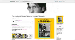 Desktop Screenshot of laynemusic.bandcamp.com