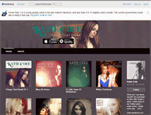 Tablet Screenshot of katiecole.bandcamp.com