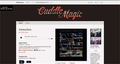Desktop Screenshot of cuddlemagic.bandcamp.com