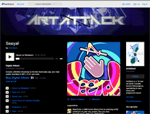 Tablet Screenshot of haveanartattack.bandcamp.com