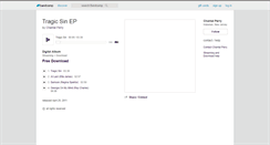 Desktop Screenshot of chantalperry.bandcamp.com