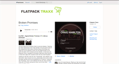 Desktop Screenshot of flatpacktraxx.bandcamp.com
