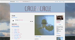 Desktop Screenshot of circlecircle.bandcamp.com