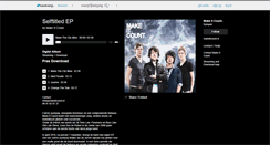 Desktop Screenshot of makeitcount.bandcamp.com