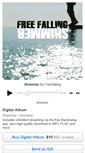 Mobile Screenshot of freefalling.bandcamp.com