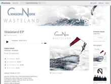 Tablet Screenshot of crimson-noise.bandcamp.com