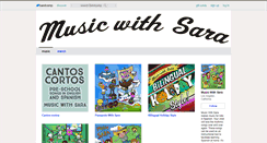 Desktop Screenshot of musicwithsara.bandcamp.com