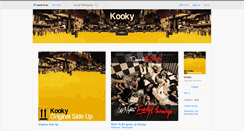 Desktop Screenshot of kooky.bandcamp.com