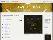 Tablet Screenshot of lphon.bandcamp.com