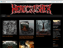 Tablet Screenshot of headcrusher.bandcamp.com