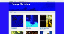 Desktop Screenshot of georgechristian.bandcamp.com