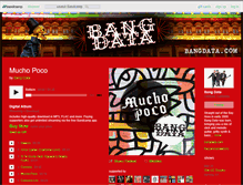 Tablet Screenshot of bangdata1.bandcamp.com