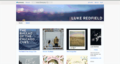 Desktop Screenshot of lukeredfield.bandcamp.com