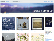 Tablet Screenshot of lukeredfield.bandcamp.com