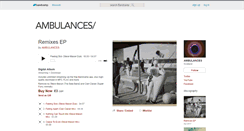 Desktop Screenshot of ambulances.bandcamp.com