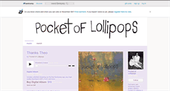 Desktop Screenshot of pocketoflollipops.bandcamp.com