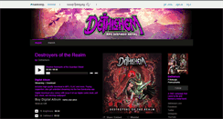 Desktop Screenshot of dethlehem.bandcamp.com