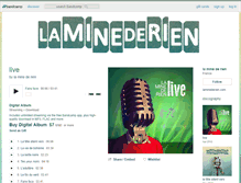 Tablet Screenshot of laminederien.bandcamp.com