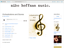 Tablet Screenshot of mikehoffman.bandcamp.com