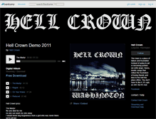 Tablet Screenshot of hellcrown.bandcamp.com
