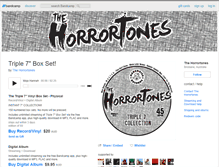 Tablet Screenshot of horrortones.bandcamp.com