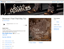 Tablet Screenshot of chrishawkes.bandcamp.com