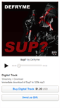 Mobile Screenshot of defryme.bandcamp.com