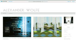 Desktop Screenshot of alexanderwolfe.bandcamp.com